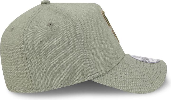 Actual product image New Era A-Frame Trucker Canvas Cap - San Diego Padres olive (One size)