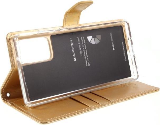 Actual product image Goospery Bluemoon Diary Series (Samsung Galaxy Note 20)