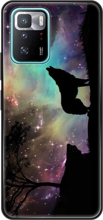 Wolf evening sky