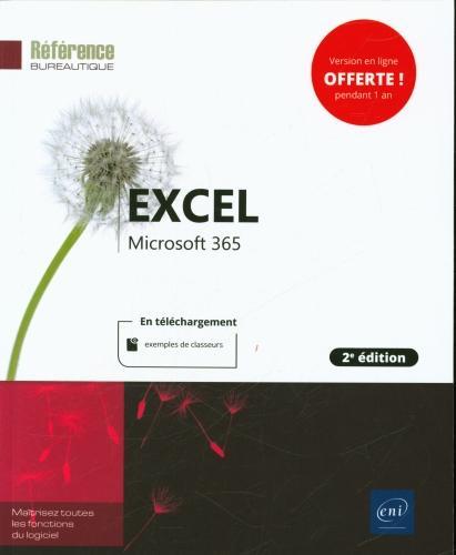 Produktbild Excel Microsoft 365 : maîtrisez toutes les fonctions du logiciel (Französisch, Collectif, 2023)