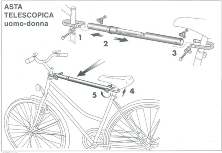 Produktbild Bike-Parts Peruzzo Rahadapter 395 für /BMX Räder (Rot)