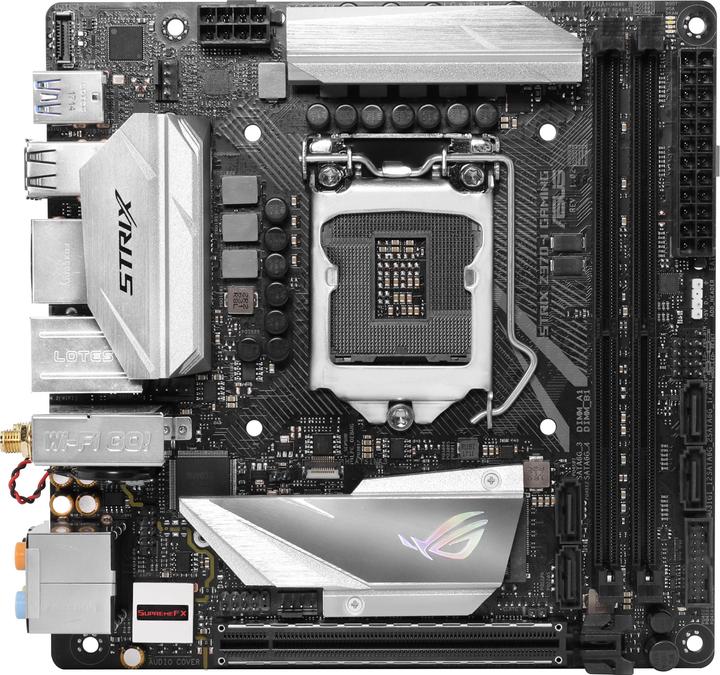 Actual product image ASUS Strix Z370-I Gaming (LGA 1151, Intel Z370, Mini-ITX)