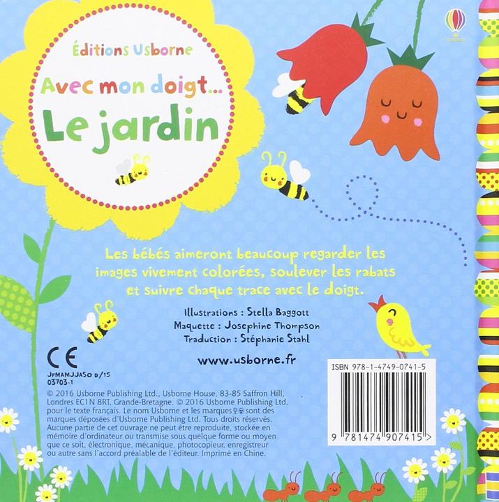 Image du produit Le jardin : avec mon doigt... (Français)