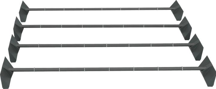 Actual product image Servetto Trouser rail bars Papillon anthracite