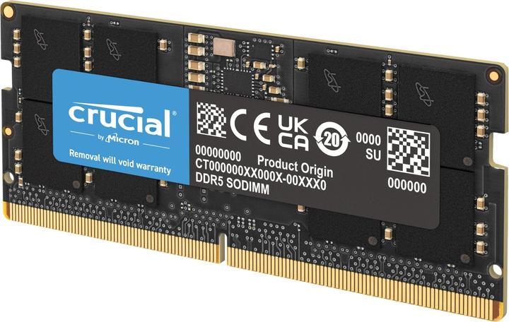 Produktbild Crucial DDR5-5600 (1 x 32GB, 5600 MHz, DDR5-RAM, SO-DIMM)