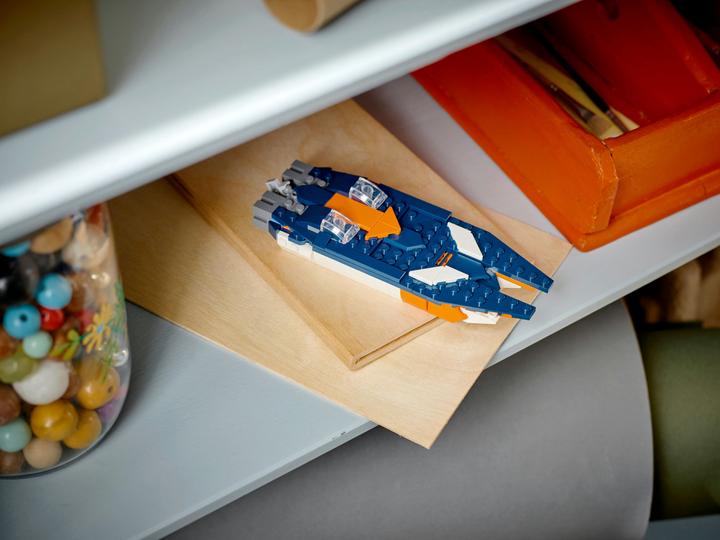 Actual product image LEGO Supersonic jet (31126, LEGO Creator 3-in-1)