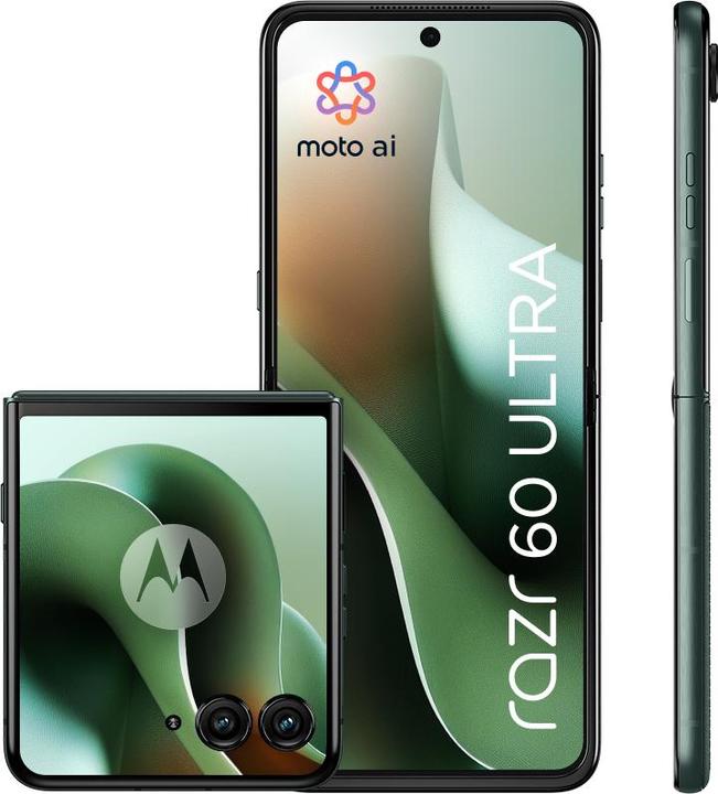Immagine prodotto Motorola Razr 60 Ultra (512 GB, Pantone Scarabeo, 6.96", SIM + eSIM, 50 Mpx, 5G)