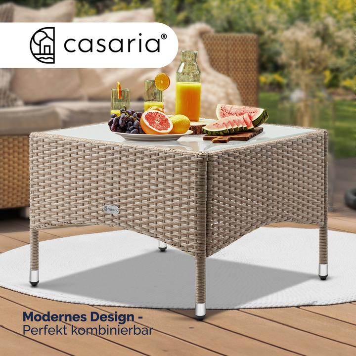 Immagine prodotto Casaria Tavolo per Giardino in Rattan