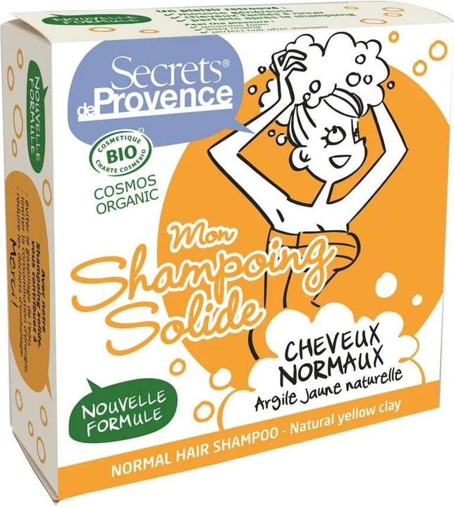 Secrets de Provence Shampoo Normal Hair COSMOS (Festes Shampoo)