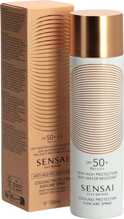 Actual product image Sensai Silky Bronze Cooling Protective Suncare Spray 150ml (Sun spray, SPF 50, 150 ml)