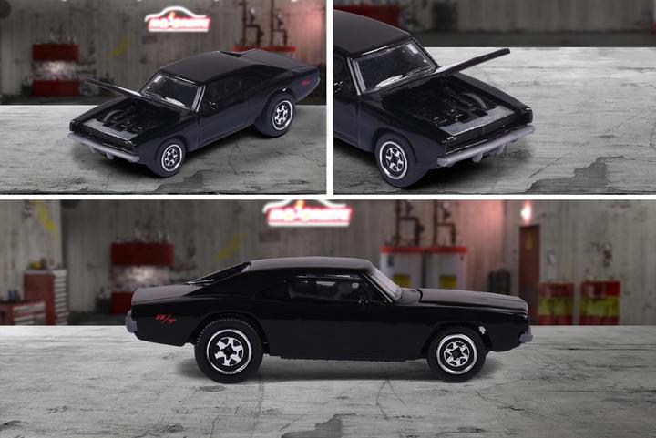 Produktbild Majorette Vintage Dodge Charger R/T, schwarz