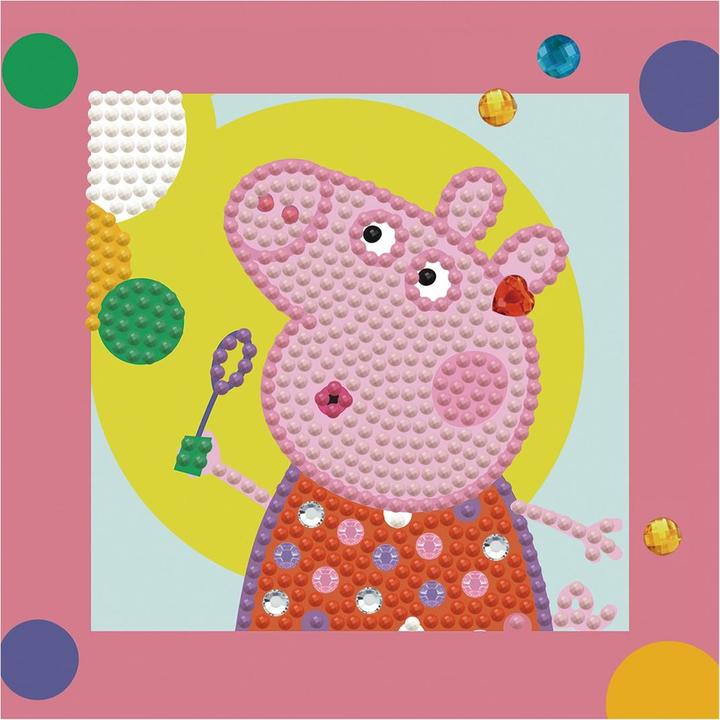 Produktbild Diamond Dotz Diamond Painting Peppa Pig Seifenblasen