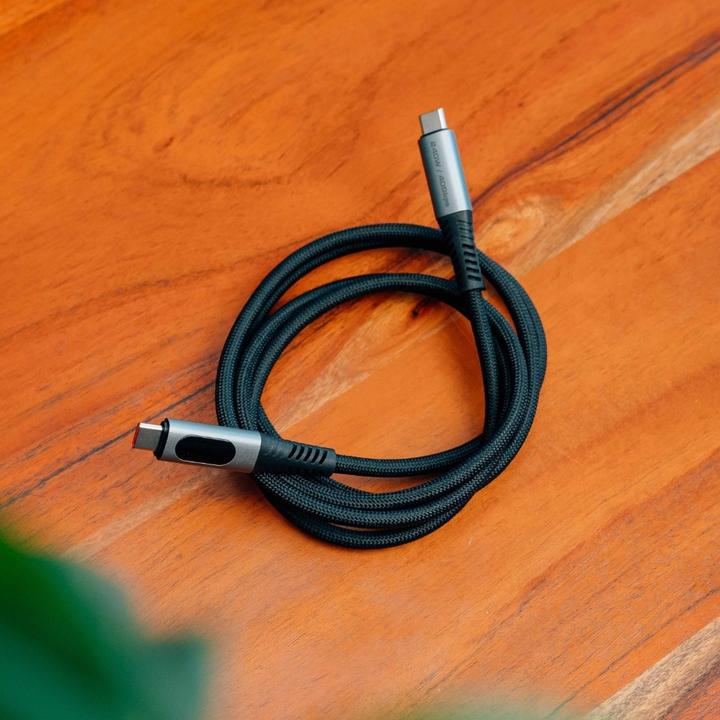 Actual product image Verbatim Sync & Charge USB C to USB C 240W 40 Gbps Display 120 cm (1.20 m, USB 4.0, 240 W)