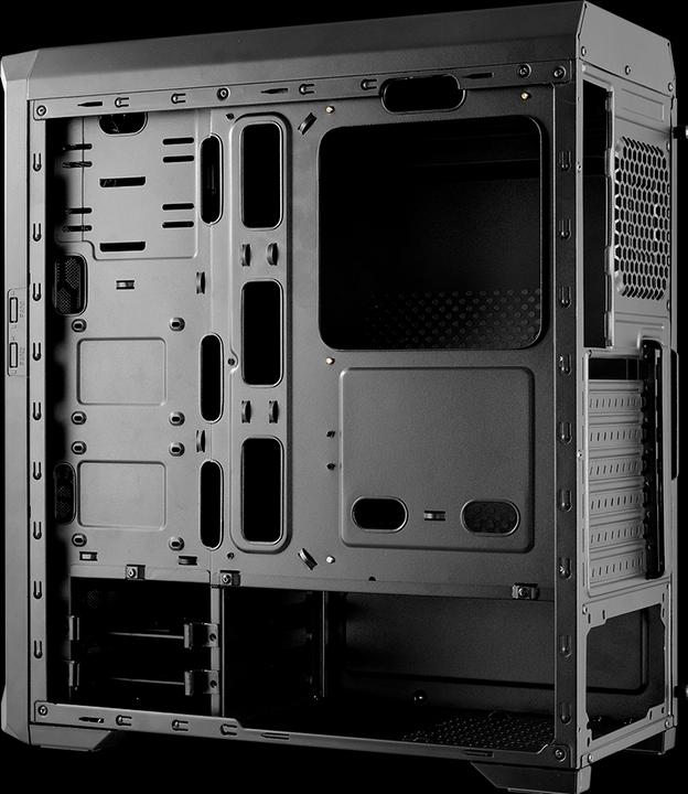 Actual product image Cougar MX330-G Tempered Glass Midi Tower (ATX, mATX, Mini-ITX)