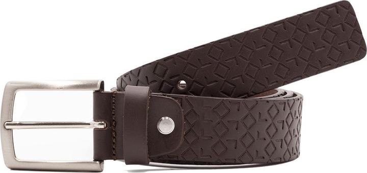 Actual product image ALV by Alviero Martini Herrengürtel Aus Echtem Leder Made In Italy - Modell Ermes - 3,0 X 130 Cm (115, 120, 125, 130)