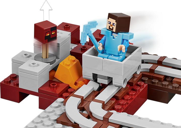 Actual product image LEGO The Nether railway (21130, LEGO Minecraft)