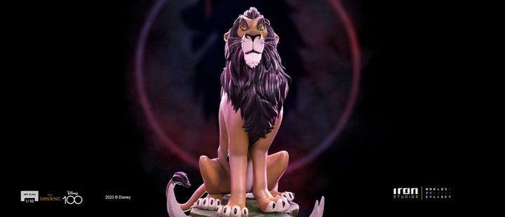 Immagine prodotto Iron Studios Statuetta del Re Leone 1/10 Art Scale Scar Regular 16 cm