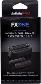 BaByliss Pro 4Artist Black Double Blade Replacement Set for Razor FXOne