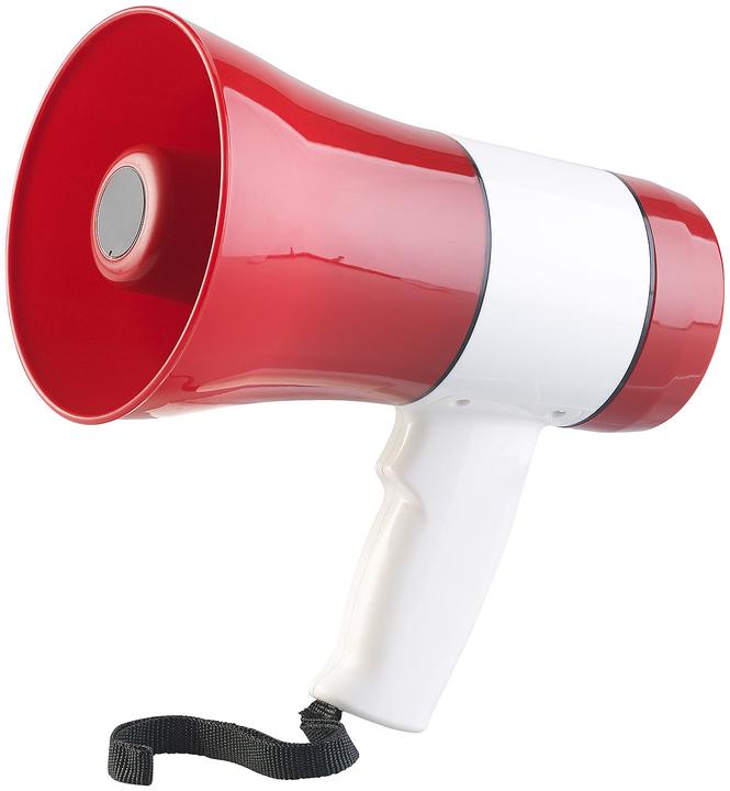 Image du produit Infactory Mégaphone MP3 à batterie avec slot USB & SD (Film de protection pour écran)