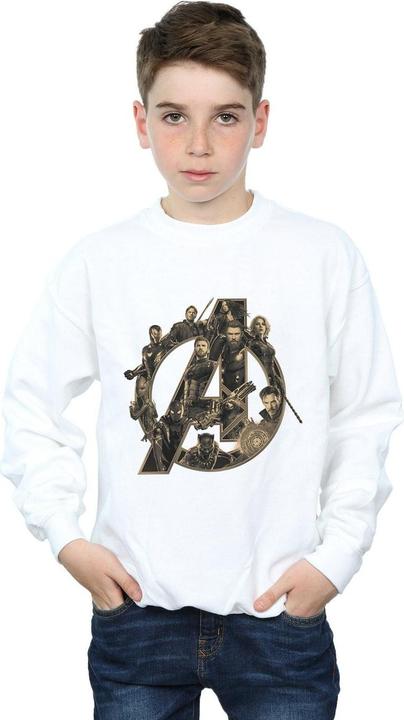 Produktbild Avengers Infinity War Logo Sweatshirt Jungen (116)