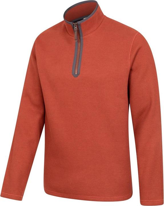 Actual product image Mountain Warehouse Mens Beta Contrast Zip Top (L)
