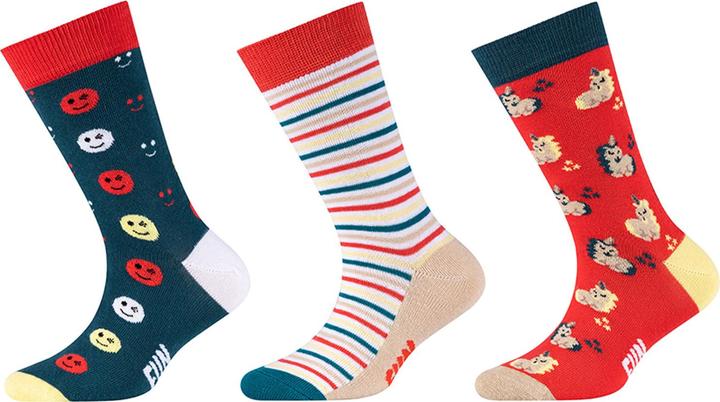 Immagine prodotto Fun Socks SCATOLE Confezione da 3 (confezione da 3, 23 - 27, 27 - 28)