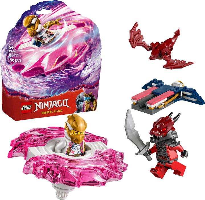 Produktbild LEGO Soras Drachen-Spinjitzu-Spinner (71824, LEGO Ninjago)