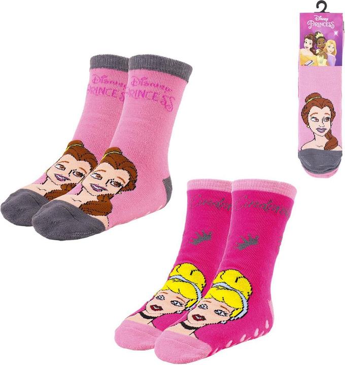 Disney Anti-Rutsch-Socken 2 Stück Prinzessin (27, 30)