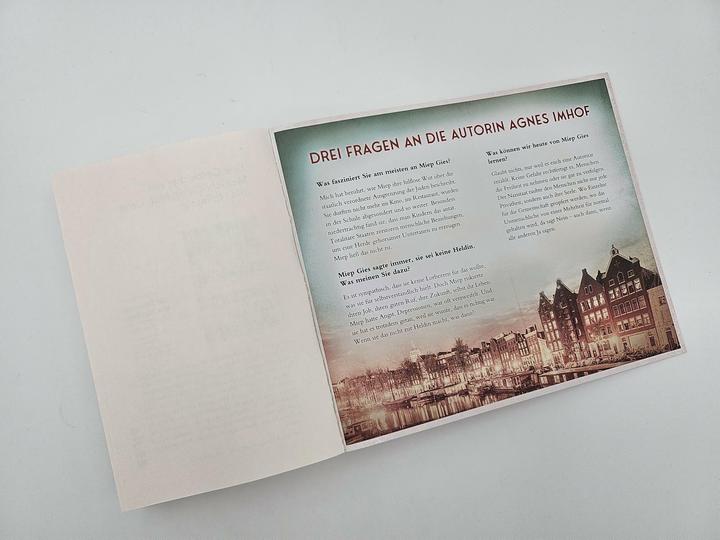 Produktbild Piper Die Kastanien an der Gracht – Miep Gies und das Tagebuch der Anne Frank (Deutsch, Agnes Imhof, 2024)
