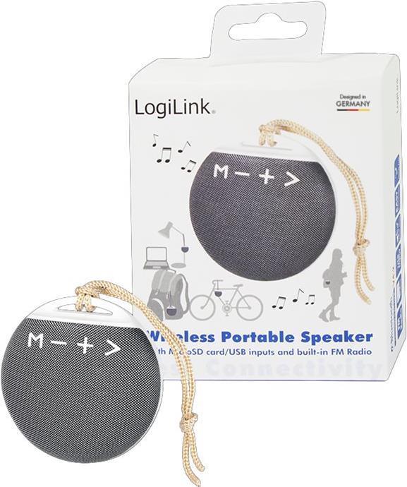 Actual product image LogiLink SP0055 Speaker (Rechargeable battery operated)