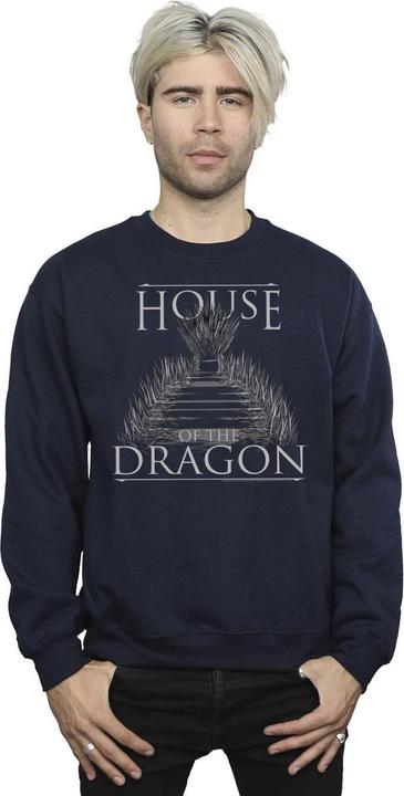 Produktbild Game of Thrones Throne Text Sweatshirt (4XL)