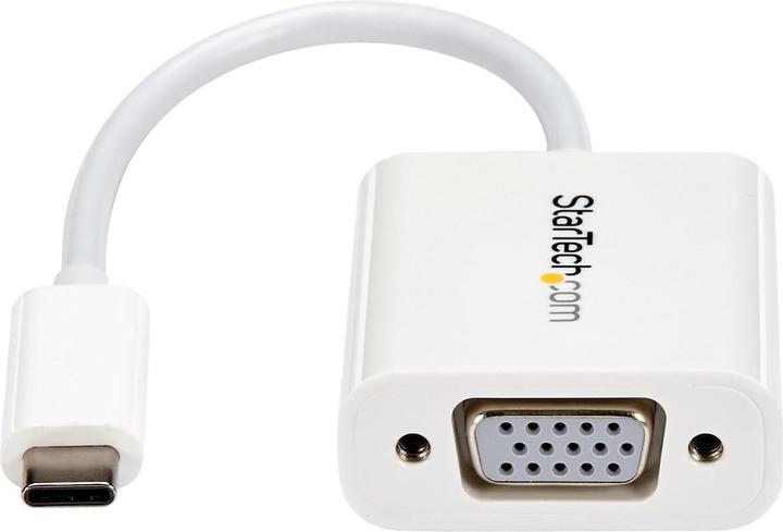 Immagine prodotto StarTech Adattatore USB-C A VGA - Bianco (VGA, 1750 cm)