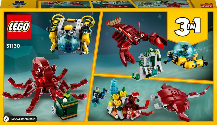 Actual product image LEGO Sunken Treasure Mission 31130 (31130, LEGO Creator 3-in-1)