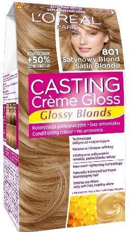 Immagine prodotto L'Oréal Paris Crema Gloss Crema colore n. 801 Satin Per capelli biondi (801 Biondo Satinato)