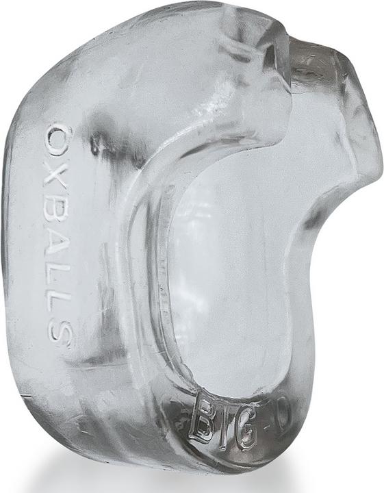 Actual product image Oxballs Big-D Shaft Grip Cockring Clear (4 cm)