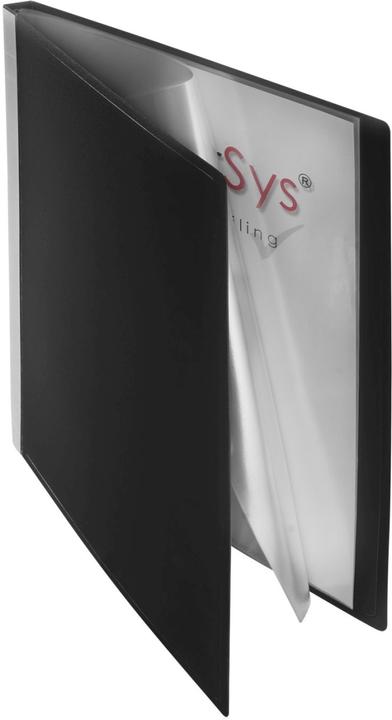 Produktbild Foldersys Sichtbuch DIN A4, 20 Hüllen schwarz (A4, 1 x)