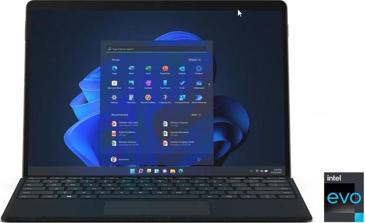 Produktbild Microsoft Surface Pro 8 (13", Intel Core i7-1185G7, 16 GB, 512 GB, Ohne Tastaturlayout)