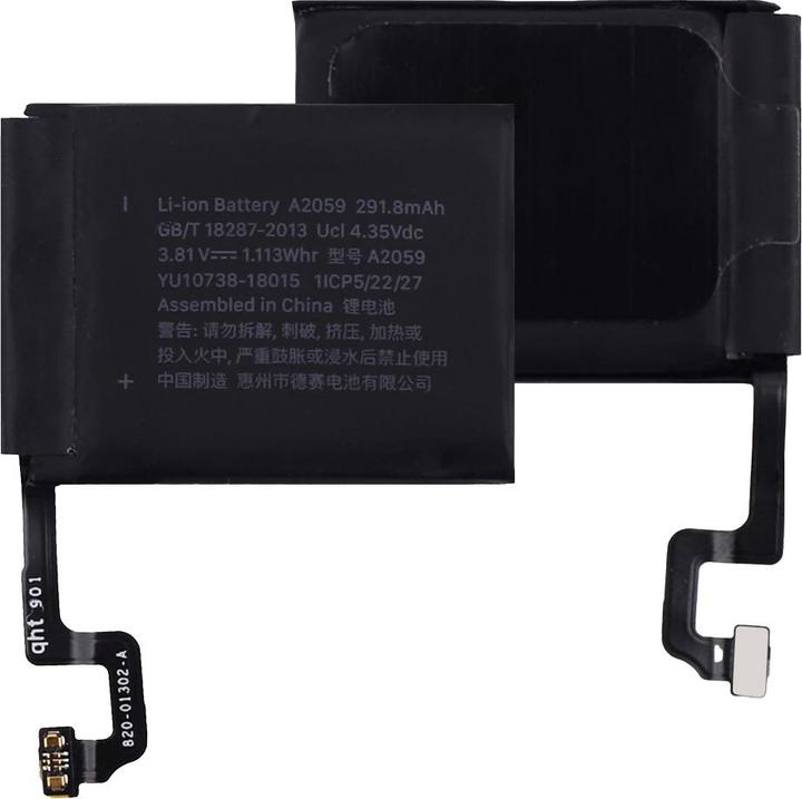 Immagine prodotto OEM - Smartwatch Battery A2059 (12497) - Apple Watch 4 44mm - 292mAh - Black