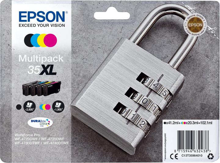 Epson 35XL DuraBrite Ultra Multipack (M, BK, C, Y)