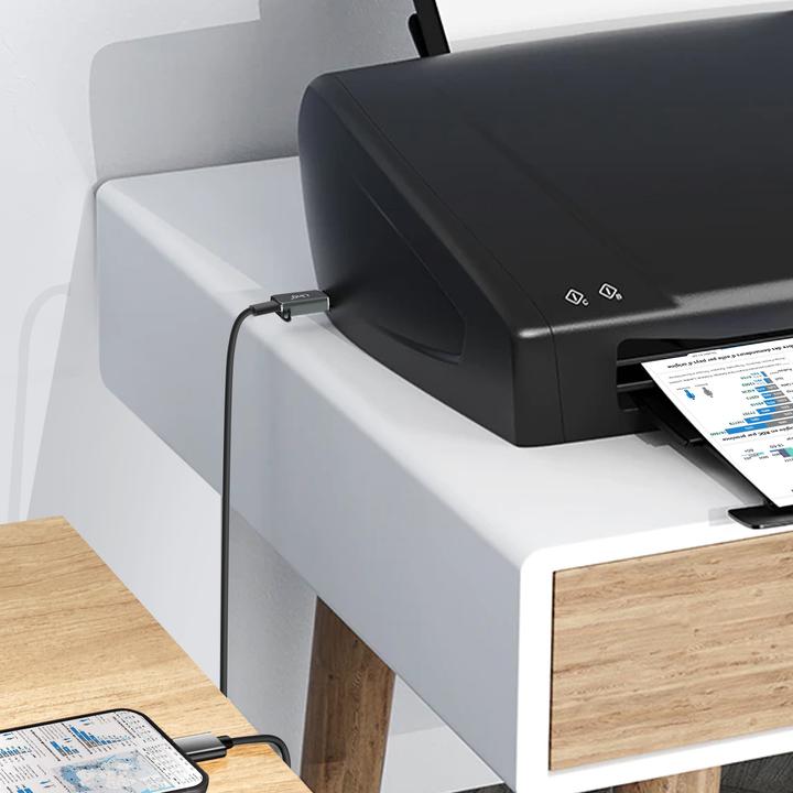 Image du produit LinQ Adaptateur USB-C femelle / USB-B mâle (USB Type C, USB-A)