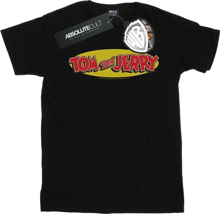 Tom & Jerry Inline Logo TShirt (XXL)