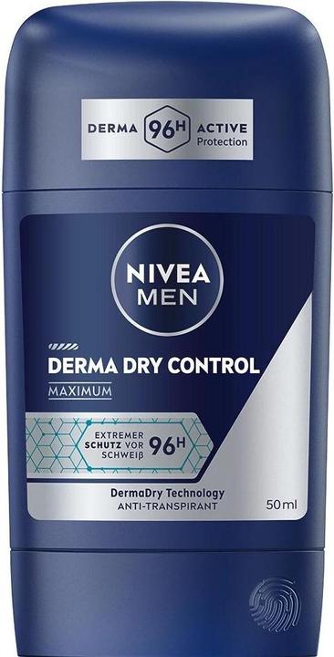NIVEA Men Derma Dry Control Stick (Stick, 50 ml)