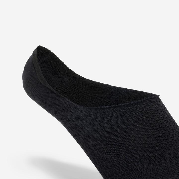 Actual product image Decathlon Socken Invisible 3er-Pack - schwarz (39, 42)
