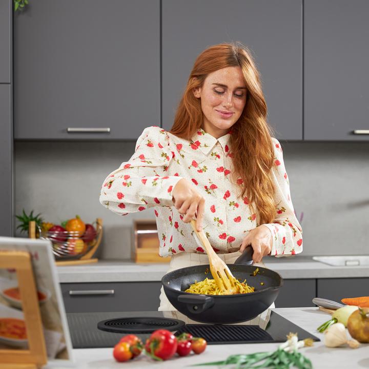 Image du produit Relaxdays Padella wok (30 cm, Wok, Aluminium)