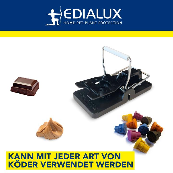 Productafbeelding Edialux Quicksnap muizenval, promoverpakking 4+2 stuks