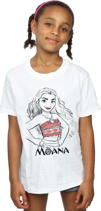 Immagine prodotto Disney Moana Sketch Maglietta Ragazze (140, 146)