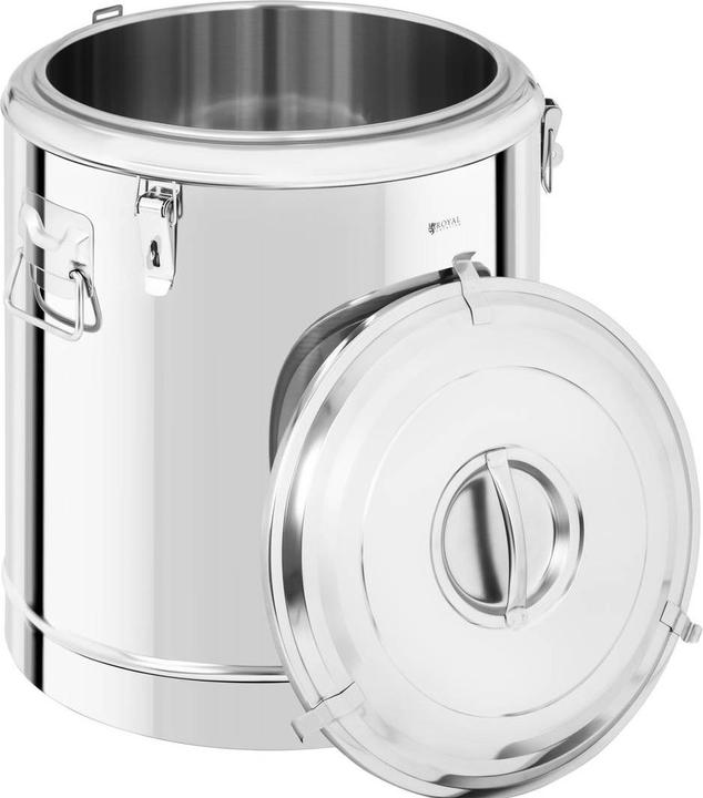 Produktbild Royal Catering Thermobehälter Edelstahl Thermobox Warmhaltebehälter Speisen Thermoport 60 L (60 l)