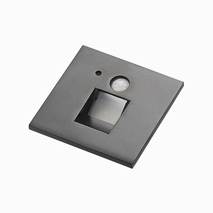 Produktbild Arcchio Neru Square LED Einbauwandlampe w/Sensor Black (107 lm)