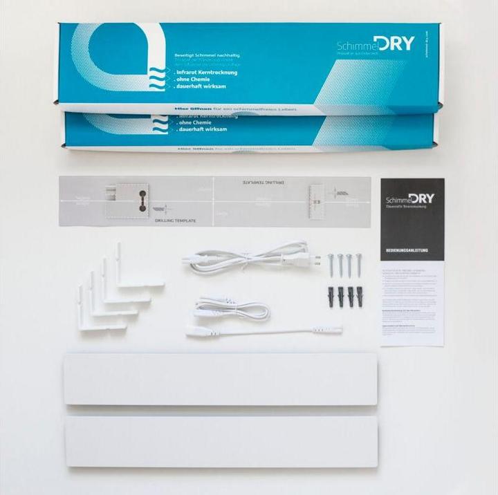 Image du produit Technaxx Heizkörper Schimmel Dry Set M1+M2 (55 W)