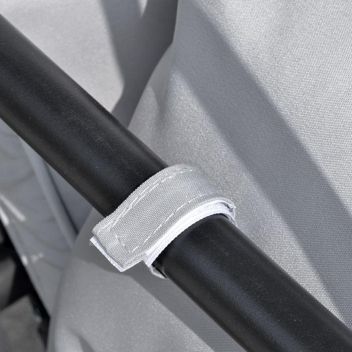 Produktbild Swisshandel24 Hollywoodschaukel Gartenschaukel Schaukel Schaukelbank mit Liege-Funktion, 3 Sitzer, Metall+Polyeste